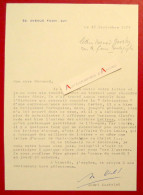 ● Lettre 1974 André CASTELOT à Bernard GAVOTY Organiste - Affaire Vrain Lucas Etc - Né à Anvers - Marianna Alcoforado - Ecrivains