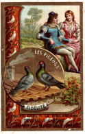 CHROMO CHICOREE EXTRA A LA BOULANGERE DEVEAU & CARDON A STE-OLLE-LEZ-CAMBRAI LES PIGEONS FIDELITE - Tea & Coffee Manufacturers