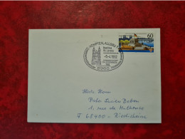 Lettre ALLEMAGNE 1992 KEMPTEN ALLGAU BASILIKA ST LORENZ - Andere & Zonder Classificatie