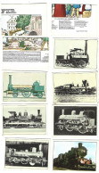 Image Vignette Auto Adhesive - Collection La Vie Du Rail -l'histoire Des Chemins De Fer - -1c-1i-1h-3-10-12-18-22-25-27 - Sonstige & Ohne Zuordnung
