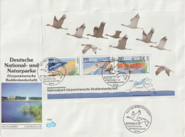 BRD,1996,  FDC Mit Mi.-Nr. Block 36 "Deutsche National- U. Naturparks" - Briefe U. Dokumente