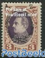 Albania 1927 3Fr, Stamp Out Of Set, Mint NH - Albania