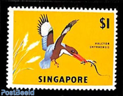 Singapore 1962 $1, Stamp Out Of Set, Mint NH, Nature - Birds - Autres & Non Classés