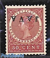 Netherlands Indies 1908 50c JAVA Inverted, Stamp Out Of Set, Unused (hinged) - Other & Unclassified