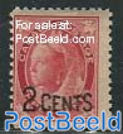 Canada 1899 2c On 3c, Stamp Out Of Set, Unused (hinged) - Ongebruikt