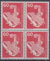 Berlin Mi.582 - Serie Industrie Und Technik - Röntgengerät ( 4er Block ) - Unused Stamps