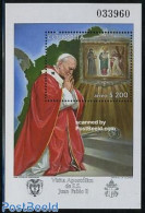 Colombia 1986 Visit Of Pope John Paul II S/s, Mint NH, Religion - Pope - Religion - Päpste