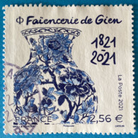 France 2021  : Bicentenaire De La Faiencerie De Gien N° 5508 - Usados