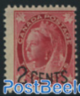 Canada 1899 Overprint 1v, Unused (hinged) - Nuevos