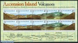 Ascension 1978 Volcanoes S/s, Mint NH, History - Geology - Ascension (Ile De L')