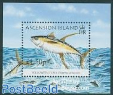 Ascension 2005 Sport Fishing S/s, Tuna, Mint NH, Nature - Fish - Poissons