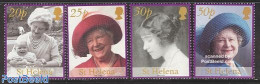 Saint Helena 2002 Queen Mother 4v, Mint NH, History - Kings & Queens (Royalty) - Familles Royales