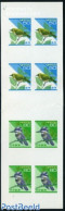 Japan 1994 Birds Booklet S-a, Mint NH, Nature - Birds - Stamp Booklets - Kingfishers - Ongebruikt