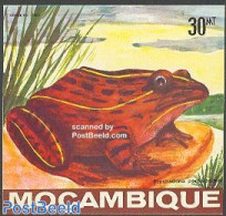 Mozambique 1985 Frogs S/s, Mint NH, Nature - Frogs & Toads - Reptiles - Mosambik