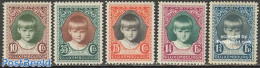 Luxemburg 1929 Child Welfare 5v, Mint NH, History - Kings & Queens (Royalty) - Ongebruikt