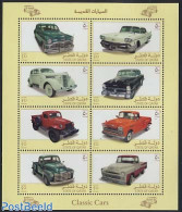 Qatar 2005 Classic Cars 8v M/s, Mint NH, Transport - Automobiles - Voitures