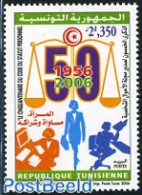 Tunisia 2006 Code Statute Personal 1v, Mint NH, Science - Computers & IT - Informatique