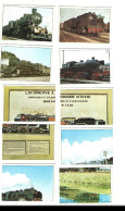 Image Vignette Auto Adhesive - Collection La Vie Du Rail -l'histoire Des Chemins De Fer -27-36-39-49-50a-50b-50d-51a-51 - Other & Unclassified