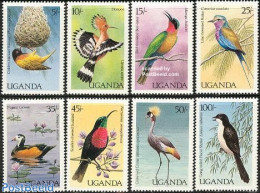 Uganda 1987 Birds 8v, Mint NH, Nature - Birds - Other & Unclassified