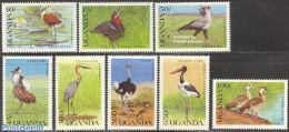 Uganda 1990 Birds 8v, Mint NH, Nature - Birds - Geese - Other & Unclassified