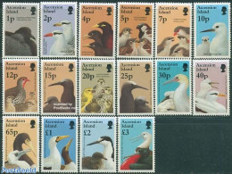 Ascension 1996 Definitives, Birds 16v, Mint NH, Nature - Birds - Ascensión