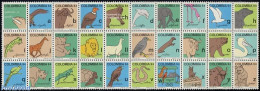 Colombia 1980 Illitaracy 30v, Sheetlet, Mint NH, Nature - Science - Animals (others & Mixed) - Birds - Education - Fla.. - Kolumbien