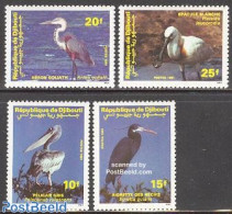 Djibouti 1991 Birds 4v, Mint NH, Nature - Birds - Djibouti (1977-...)