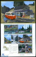 Japan 2010 Hometown Scenes No. 8 10v M/s, Mint NH, Transport - Automobiles - Motorcycles - Railways - Unused Stamps