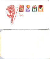 Hongrie - Lettre - FDC - Roses / Flowers - Sonstige & Ohne Zuordnung