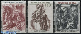 Mali 1978 Christmas, Durer Paintings 3v, Mint NH, Religion - Christmas - Art - Dürer, Albrecht - Paintings - Christmas