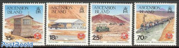 Ascension 1992 Wideawake Airport 50th Anniversary 4v, Mint NH, Transport - Aircraft & Aviation - Aerei