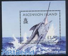 Ascension 2004 Fish S/s, Mint NH, Nature - Fish - Fishes