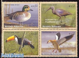United Nations, Vienna 2003 Birds 4v [+], Mint NH, Nature - Birds - Ducks - Other & Unclassified