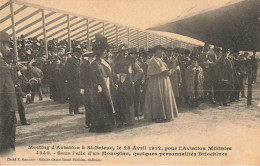 St Brieuc * Meeting D'aviation 18 Avril 1912 * Personnalités Briochines Sous Aile Avion * Aviateur Aviation Militaire - Saint-Brieuc