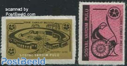 Turkish Cyprus 1970 Social Aid 2v, Mint NH - Other & Unclassified