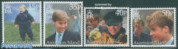 Ascension 2000 Prince William 4v, Mint NH, History - Kings & Queens (Royalty) - Familles Royales
