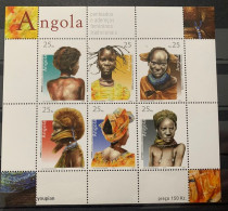 Angola 2003, Traditional Hairstyles, MNH S/S - Angola