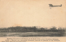 St Brieuc * Meeting D'aviation 18 Avril 1912 * BATHIAT Avion Monoplan Sommer * Aviateur Bathiat Aviation Militaire - Saint-Brieuc