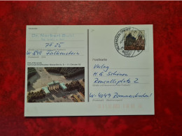 Lettre ALLEMAGNE 1993 CARTE ENTIER PHILATELIA 92 BERLIN CACHET FALKENSTEIN HOHENLAGE - Sonstige & Ohne Zuordnung