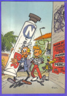Carte Postale Bande Dessinée   Franquin  Trésors Du Journal De Spirou N° 60  Très Beau Plan - Comicfiguren