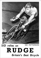 PHOTO CYCLISME REENFORCE GRAND QUALITÉ ( NO CARTE ) SID PATTERSON 1953 - Cyclisme