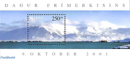 Iceland 2001 Esja Mountain S/s, Mint NH, Sport - Mountains & Mountain Climbing - Stamp Day - Ungebraucht