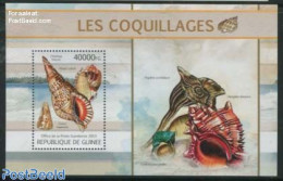 Guinea, Republic 2013 Shells S/s, Mint NH, Nature - Shells & Crustaceans - Meereswelt