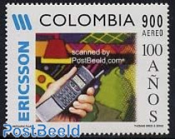 Colombia 1997 Ericsson 1v, Mint NH, Science - Telecommunication - Telekom