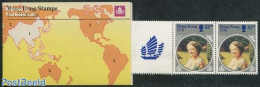 Hong Kong 1985 Queen Mother Booklet, Mint NH, History - Kings & Queens (Royalty) - Stamp Booklets - Ongebruikt