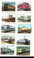 Image Vignette Auto Adhesive - Collection La Vie Du Rail -l'histoire Des Chemins De Fer -72-77-79-80-83-84-86-93-88-94 - Other & Unclassified