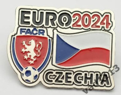 Metal Pin Badge Football Germany EURO 2024 - Czech National Team - Fussball