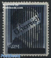 Austria 1945 Not Issued, 5RM, Perf 12.5, Stamp Out Of Set, Unused (hinged) - Ongebruikt