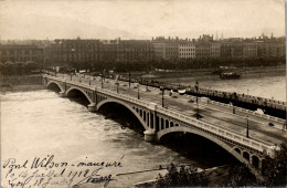 CP Carte Photo D'époque Photographie Vintage Paris Pont Wilson  - Plaatsen