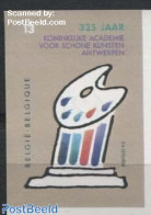 Belgium 1989 325 Years Art Academy 1v, Imperforated, Mint NH, Science - Education - Nuevos